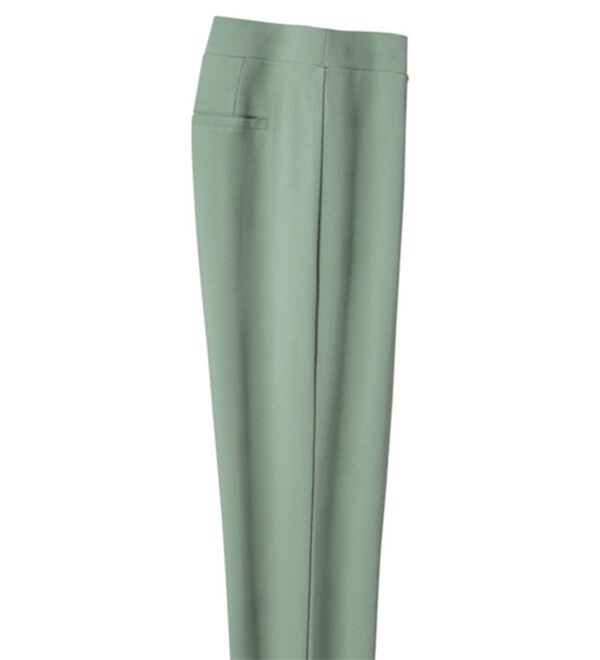 ルフラン（ルフラン）の「常識を変えるスティックパンツ（フルレングスパンツ）」｜ミントグリーン