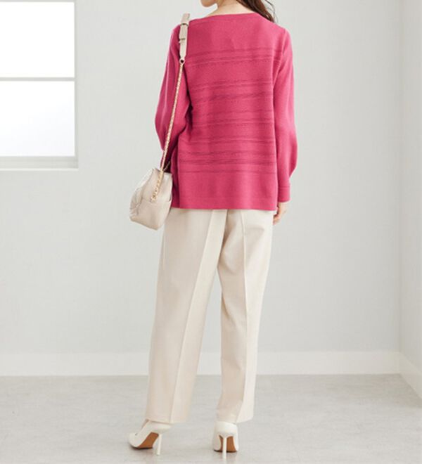 BELLUNA（ベルーナ）の「ラメ入りミラノリブニットプルオーバー（ニット・セーター）」｜詳細画像