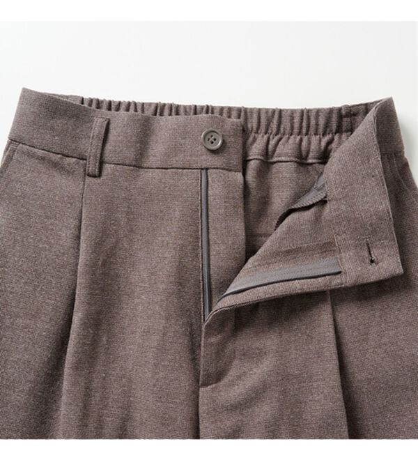 RANAN（ラナン）の「静電気防止・抗菌防臭！キレイ見えにこだわったワイドパンツ（フルレングスパンツ）」｜詳細画像