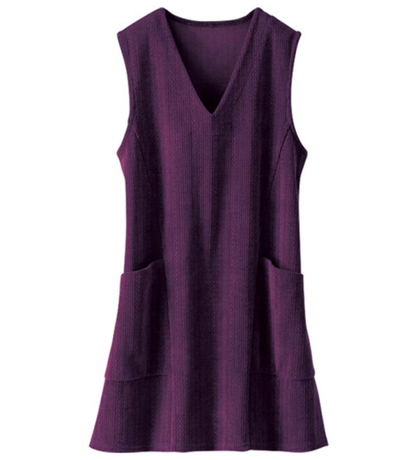 BELLUNA（ベルーナ）の「モールジャカード素材ジャンパースカート（ジャンパースカート）」｜詳細画像