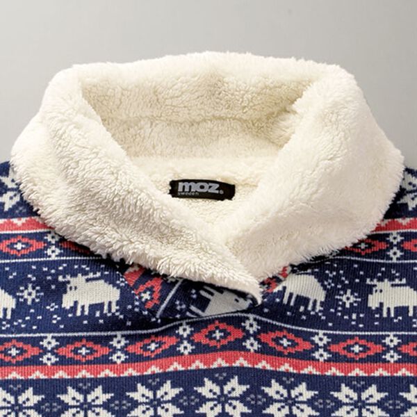 BELLUNA（ベルーナ）の「＜ｍｏｚ＞ノルディック柄ルームウェア上下セット（パジャマ・ルームウェア）」｜詳細画像