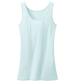LAVIENNE（ラヴィエンヌ）の「【Ｓｉｌｋｙ　Ｆｉｔ】タンクトップ（肌着・インナーウェア）」｜アイスグリーン