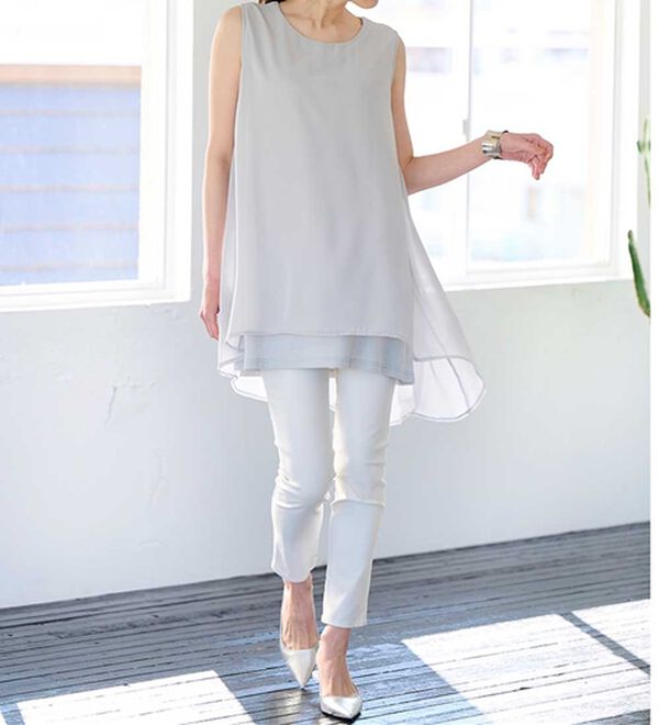 RANAN（ラナン）の「【4つの機能付】美脚アンクルパンツ（フルレングスパンツ）」｜詳細画像