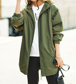 BELLUNA（ベルーナ）の「＜ＦＩＬＡ＞ベストにもなる２ＷＡＹ中わたジャケット（ハーフコート）」｜カーキ