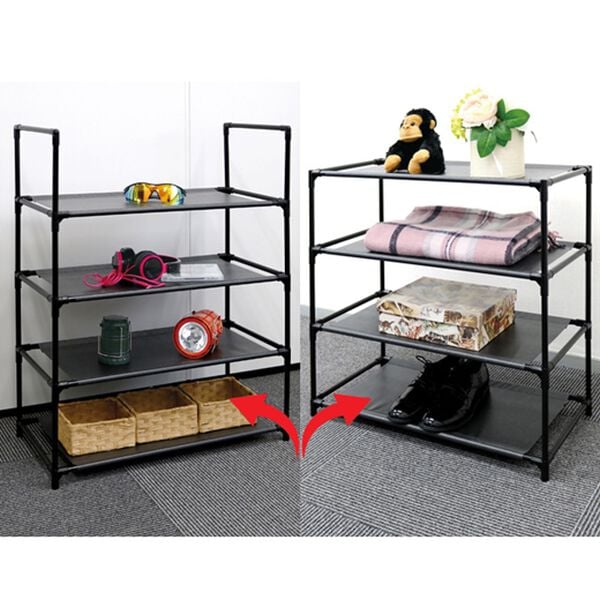 「シンプルフリーラック８段（リビング収納）」｜詳細画像