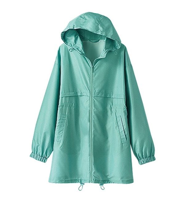 BELLUNA（ベルーナ）の「はっ水加工軽量パーカー（ポーチ付）（パーカー）」｜詳細画像