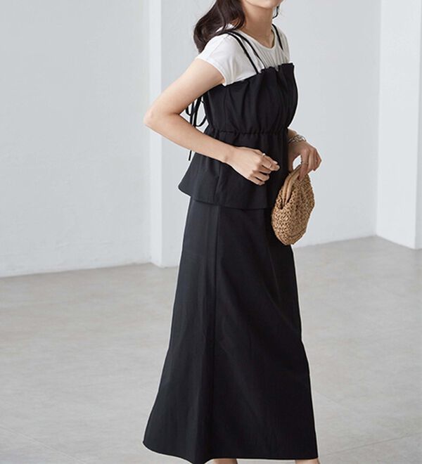 RANAN（ラナン）の「ダブルストラップドッキングワンピース（その他ワンピース）」｜詳細画像