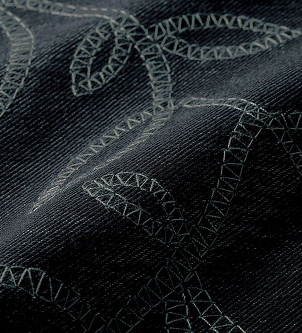 ルフラン（ルフラン）の「刺しゅうデニム調プルオーバー（カットソー）」｜詳細画像