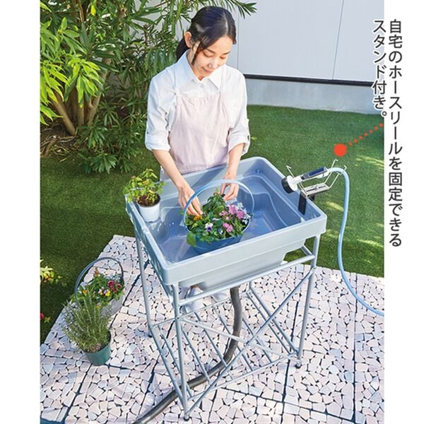 「外用流し台＆ホーススタンドセット（ＤＩＹ・工具）」｜詳細画像