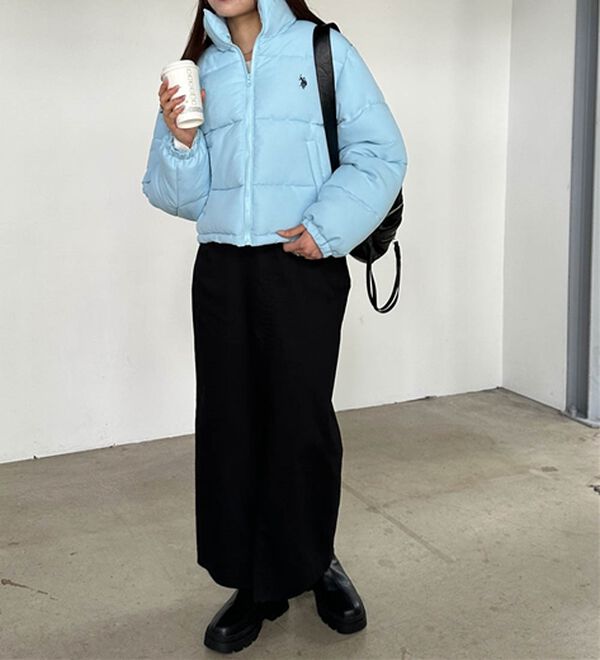 RANAN（ラナン）の「＜U.S.POLO ASSN.＞中綿ショートブルゾン（ブルゾン）」｜詳細画像