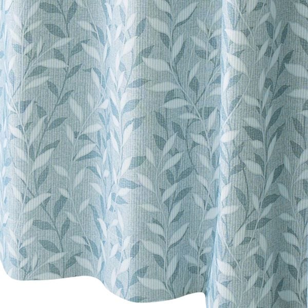 「１００サイズ防音・断熱・保温１級遮光・形状記憶付カーテン（ドレープカーテン）」｜リーフブルーグレー