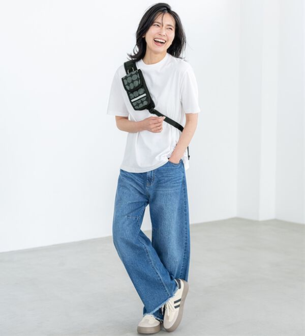 BELLUNA（ベルーナ）の「気がきく小回り優秀ボディバッグ（リュック）」｜詳細画像