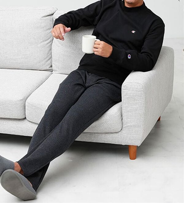 「＜チャンピオン＞モックネック裏起毛トレーナー（メンズトレーナー）」｜詳細画像