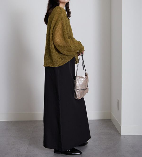 RANAN（ラナン）の「モヘアライクローゲージニット（ニット・セーター）」｜詳細画像