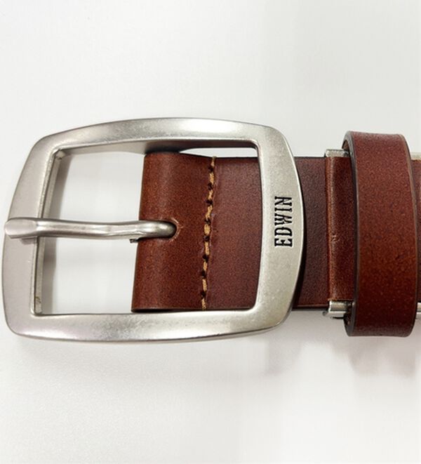 「【EDWIN】日本製紳士 牛革ギャリソン35ベルト（メンズベルト）」｜詳細画像