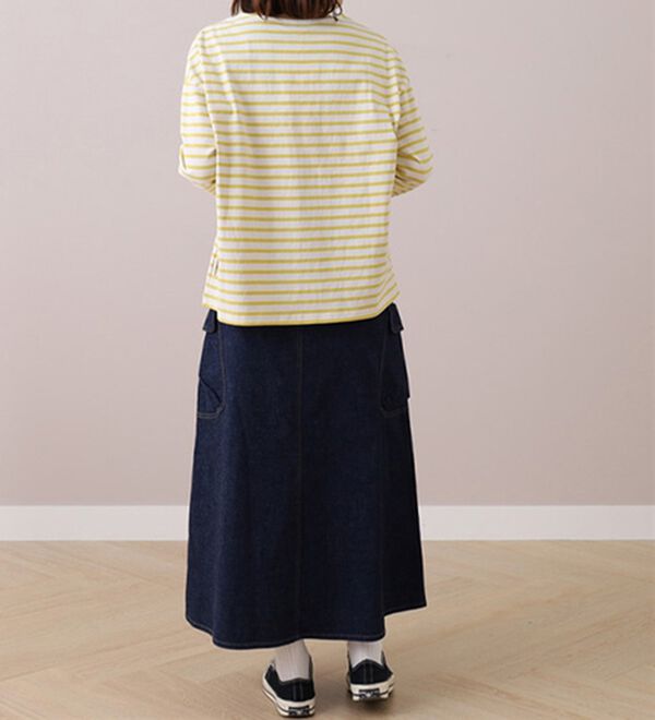 BELLUNA（ベルーナ）の「＜ｓｏｒａｆｕｋｕ＞ボーダープルオーバー（カットソー）」｜詳細画像