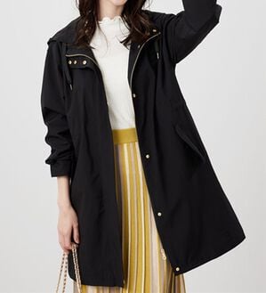 BELLUNA（ベルーナ）の「【新色追加】防風＆はっ水加工マウンテンパーカー（ハーフコート）」｜黒