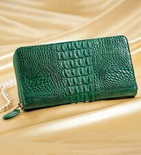 ルフラン（ルフラン）の「＜ロダニア＞クロコダイル長財布（財布・パスケース）」