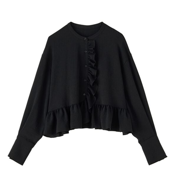 RANAN（ラナン）の「ラウンドフリルブラウス（シャツ）」｜詳細画像