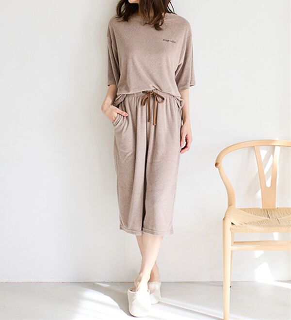 LAVIENNE（ラヴィエンヌ）の「【着るタオル】サラッと気持ちいい！パイルパジャマ（パジャマ・ルームウェア）」｜詳細画像