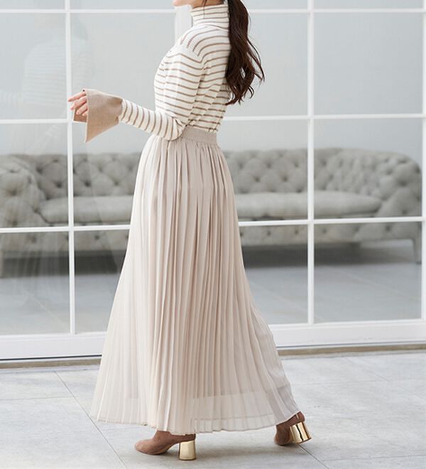 RANAN（ラナン）の「＜ムースタッチ＞洗える！バイカラータートルリブニット（ニット・セーター）」｜詳細画像