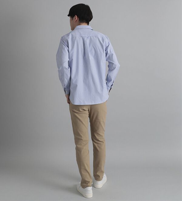 「【２本組】＜ポロ・ビーシーエス＞紳士の１６０％ストレッチチノパンツ（メンズフルレングスパンツ）」｜詳細画像