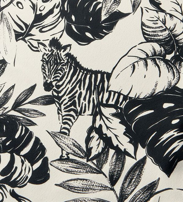 RANAN（ラナン）の「ひんやり！リーフゼブラ柄レースアップマーメイドロングスカート（ロングスカート）」｜詳細画像