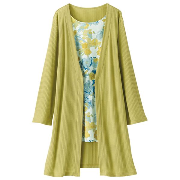 BELLUNA（ベルーナ）の「夏の旅行にはひんやりが嬉しい！重ねデザインプルオーバー（カットソー）」｜詳細画像