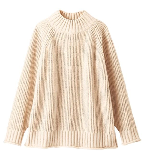 BELLUNA（ベルーナ）の「モール素材チャンキーニットプルオーバー（ニット・セーター）」｜詳細画像