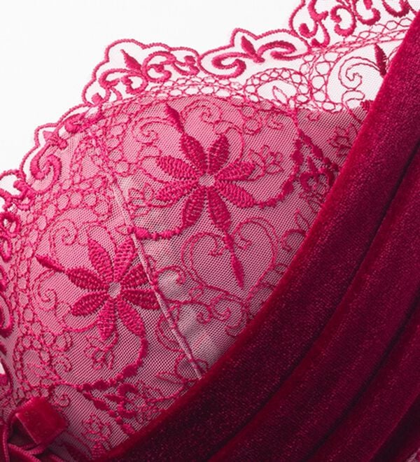 YU'NOW（ユナウ）の「まる胸メイクのちゅるんブラ＆ショーツ（ブラジャー＆ショーツセット）」｜詳細画像