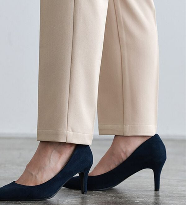 Pierrot（ピエロ）の「【選べる丈】高見えゆるテーパードパンツ（フルレングスパンツ）」｜詳細画像