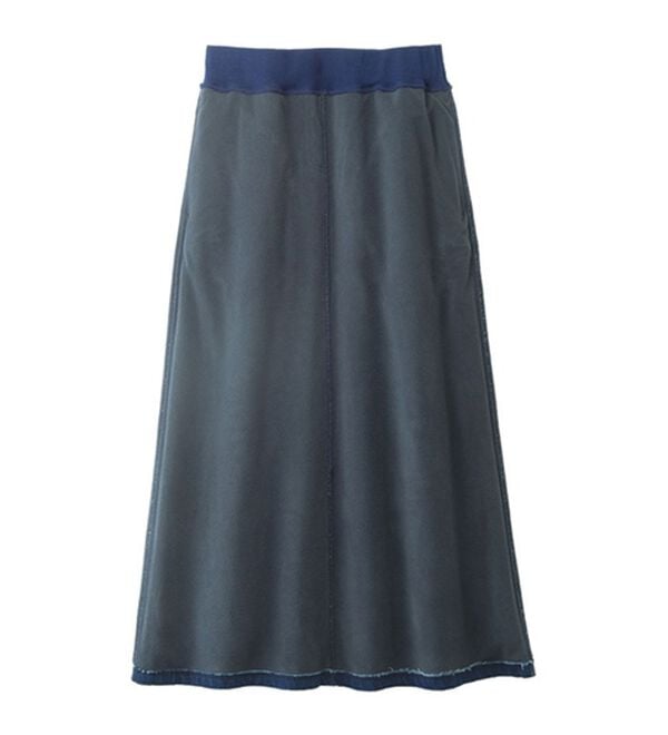 LAVIENNE（ラヴィエンヌ）の「裏フリースデニムスカート（ロングスカート）」｜詳細画像