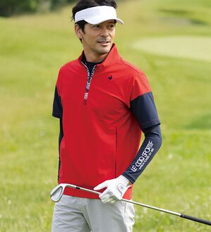 「＜ルコックスポルティフ＞インナー付半袖カットソー（メンズＴシャツ）」｜詳細画像