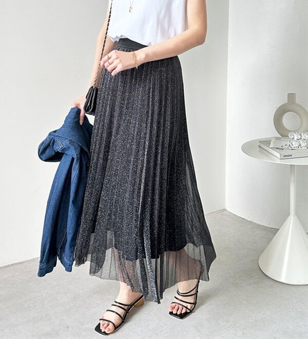 TELMA テルマ 大輪の花が美しいロングスカート 36 新品未使用 上品に