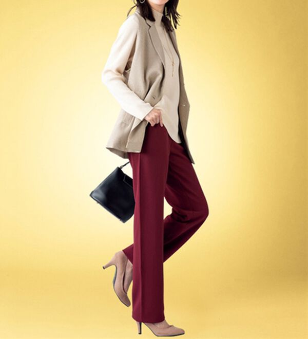 ルフラン（ルフラン）の「毎日満足！５スターパンツ（フルレングスパンツ）」｜詳細画像