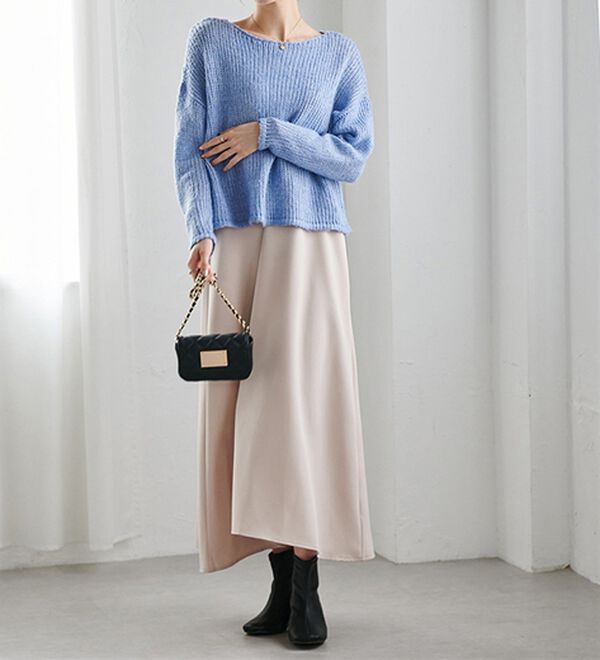 RANAN（ラナン）の「モヘアタッチローゲージシアーニット（ニット・セーター）」｜詳細画像