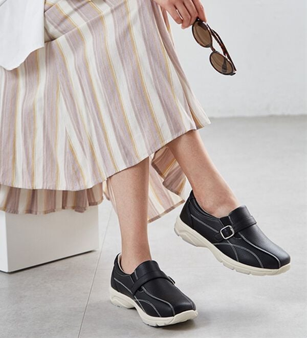 ルフラン（ルフラン）の「＜ラシーナコンフォート＞スッと履けるスリッポン（スリッポン）」｜詳細画像