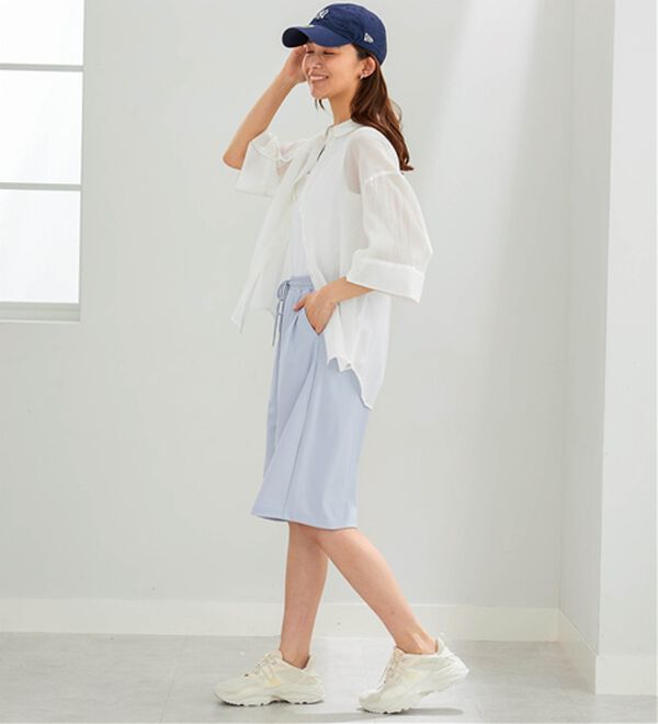 BELLUNA（ベルーナ）の「ヒンヤリ爽快！ゆったりハーフパンツ（その他パンツ）」｜詳細画像