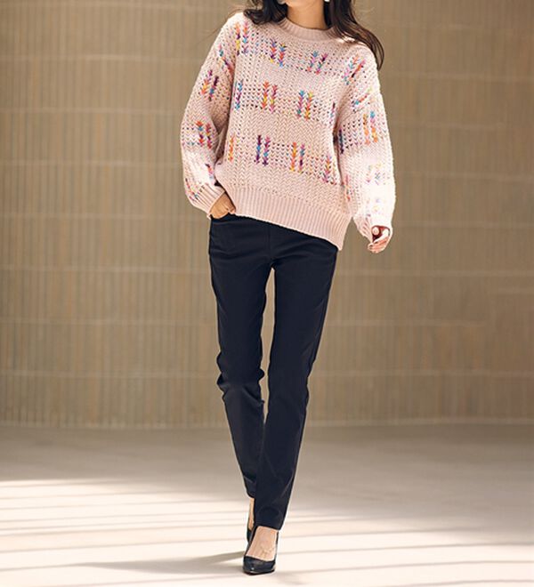 RANAN（ラナン）の「ハイスペックストレッチ美脚パンツ（フルレングスパンツ）」｜詳細画像