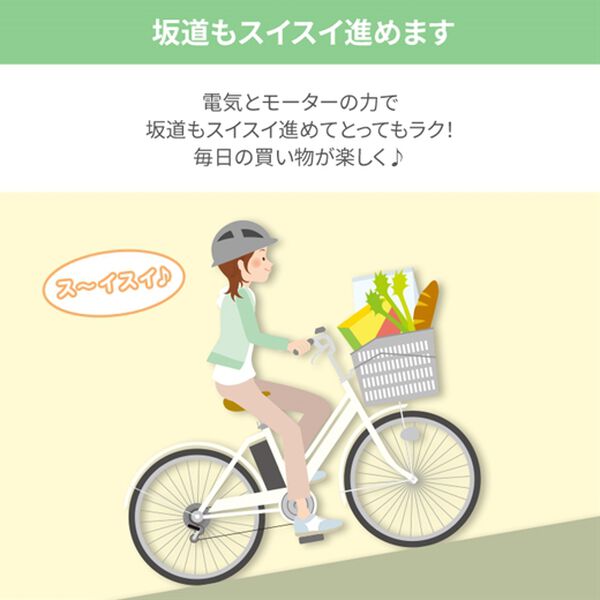 「折りたためるノーパンク電動自転車（エクササイズ）」｜詳細画像