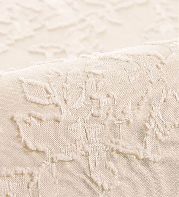 BELLUNA（ベルーナ）の「花柄カットジャカードトレンチコート（ロングコート）」｜詳細画像