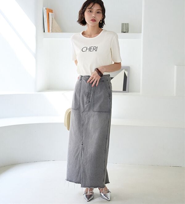 BELLUNA（ベルーナ）の「綿１００％プリントＴシャツ（Tシャツ）」｜詳細画像