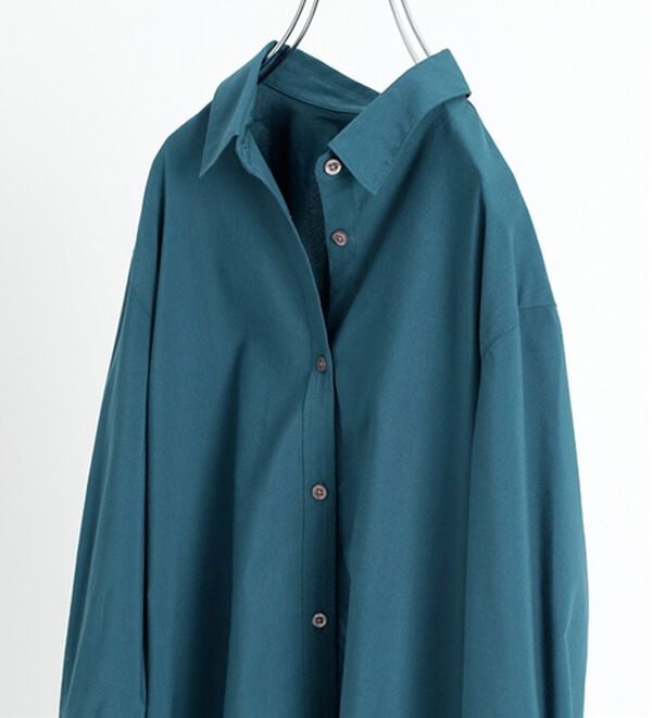 BELLUNA（ベルーナ）の「＜ＳＯＬＯＴＥＸ（Ｒ）＞ストレッチビッグシャツ（シャツ）」｜詳細画像