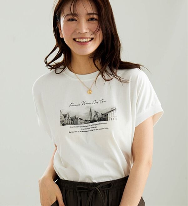 BELLUNA（ベルーナ）の「サラリ綿混！ゆったりドルマンプルオーバー（カットソー）」｜詳細画像