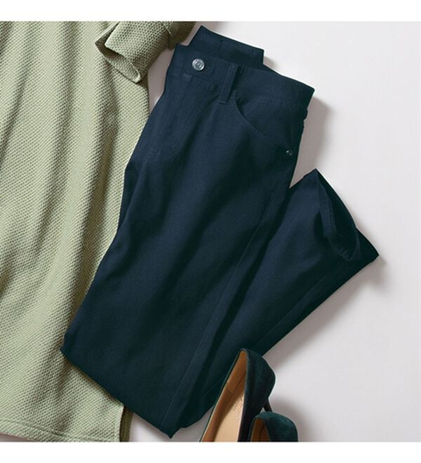 ルフラン（ルフラン）の「【２本組】ストレッチ素材美脚パンツ（フルレングスパンツ）」｜詳細画像