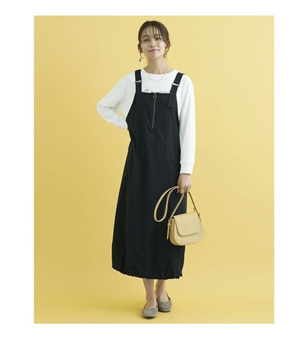 BELLUNA（ベルーナ）の「コクーンシルエットジャンパースカート（ジャンパースカート）」｜詳細画像