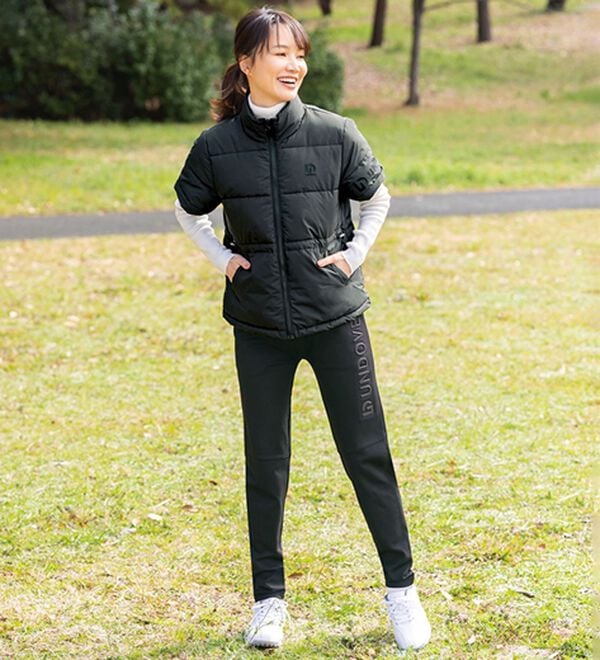 BELLUNA（ベルーナ）の「【三枝こころコラボ】裏起毛パンツ（フルレングスパンツ）」｜詳細画像