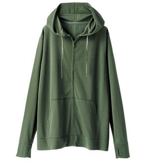 BELLUNA（ベルーナ）の「着る日焼け止め！ＵＶ対策パーカー（パーカー）」｜カーキ