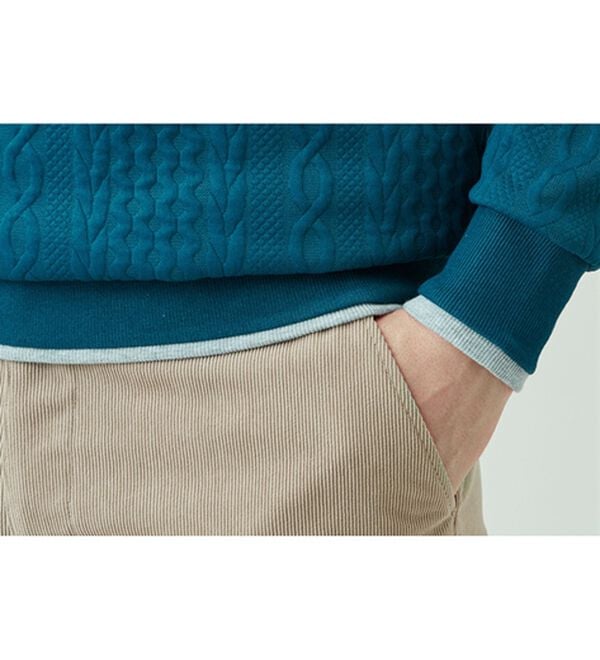 「＜フィラ＞フクレジャカードハイネックトレーナー（メンズトレーナー）」｜詳細画像