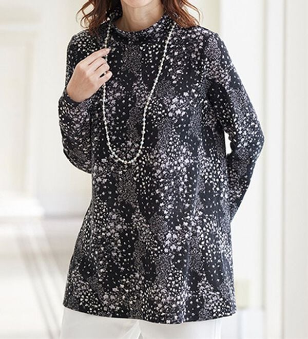 BELLUNA（ベルーナ）の「ふんわり華やぎチュニック（チュニック）」｜詳細画像